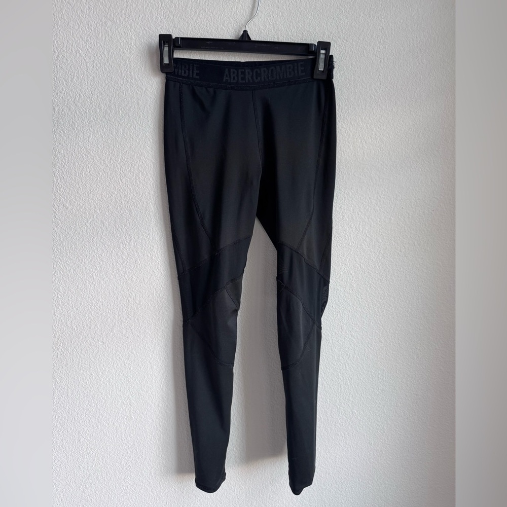 Abercrombie Black Active Leggings